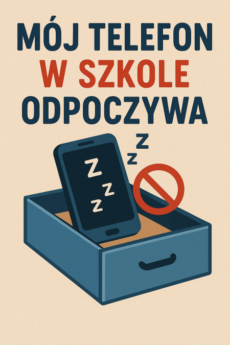 Mój telefon w szkole odpoczywa