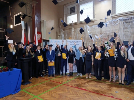 Pożegnanie maturzystów